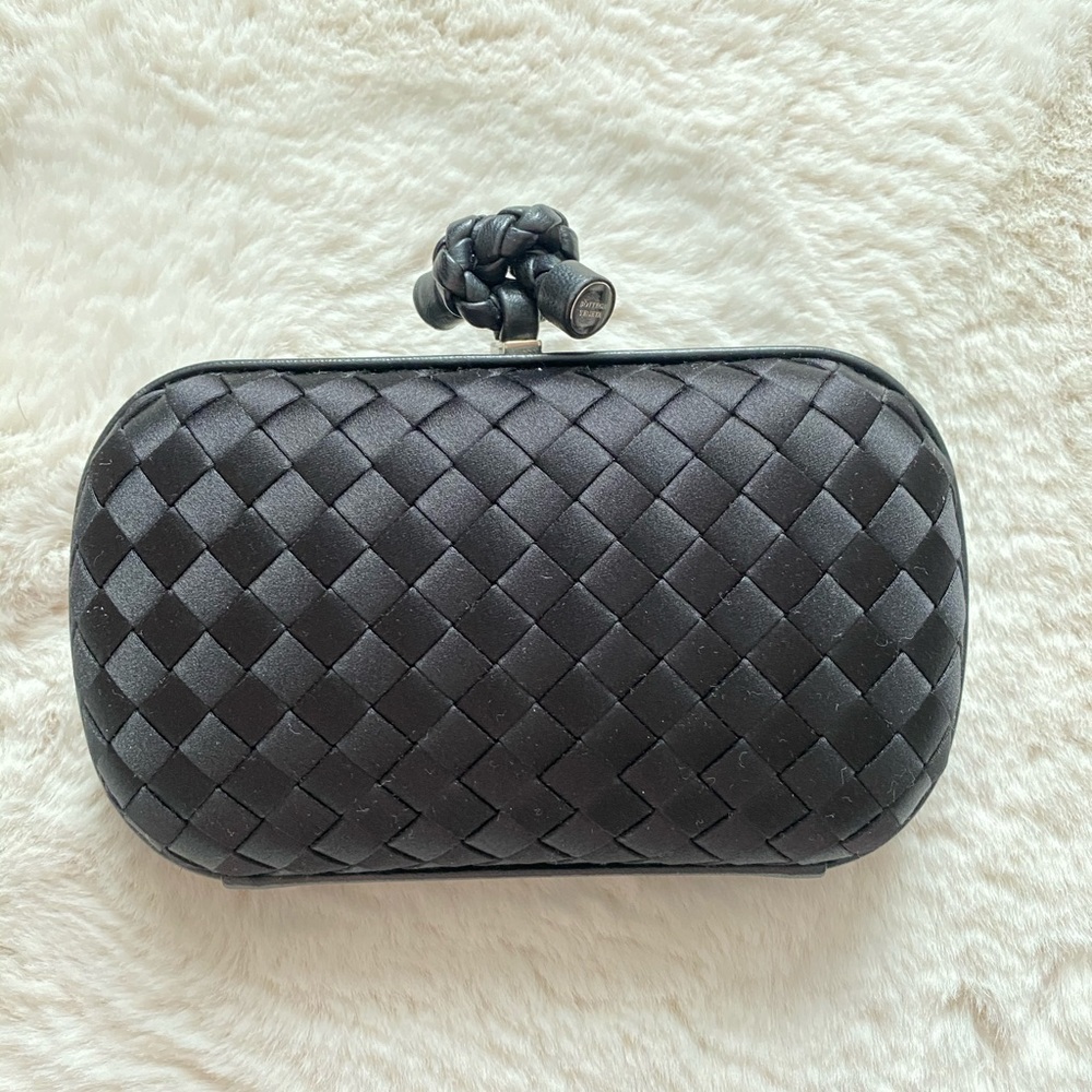 Bottega Veneta Intrecciato Weave Clutch